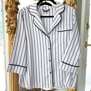 Kate Spade dream a little size large sleepwear shirt top spades